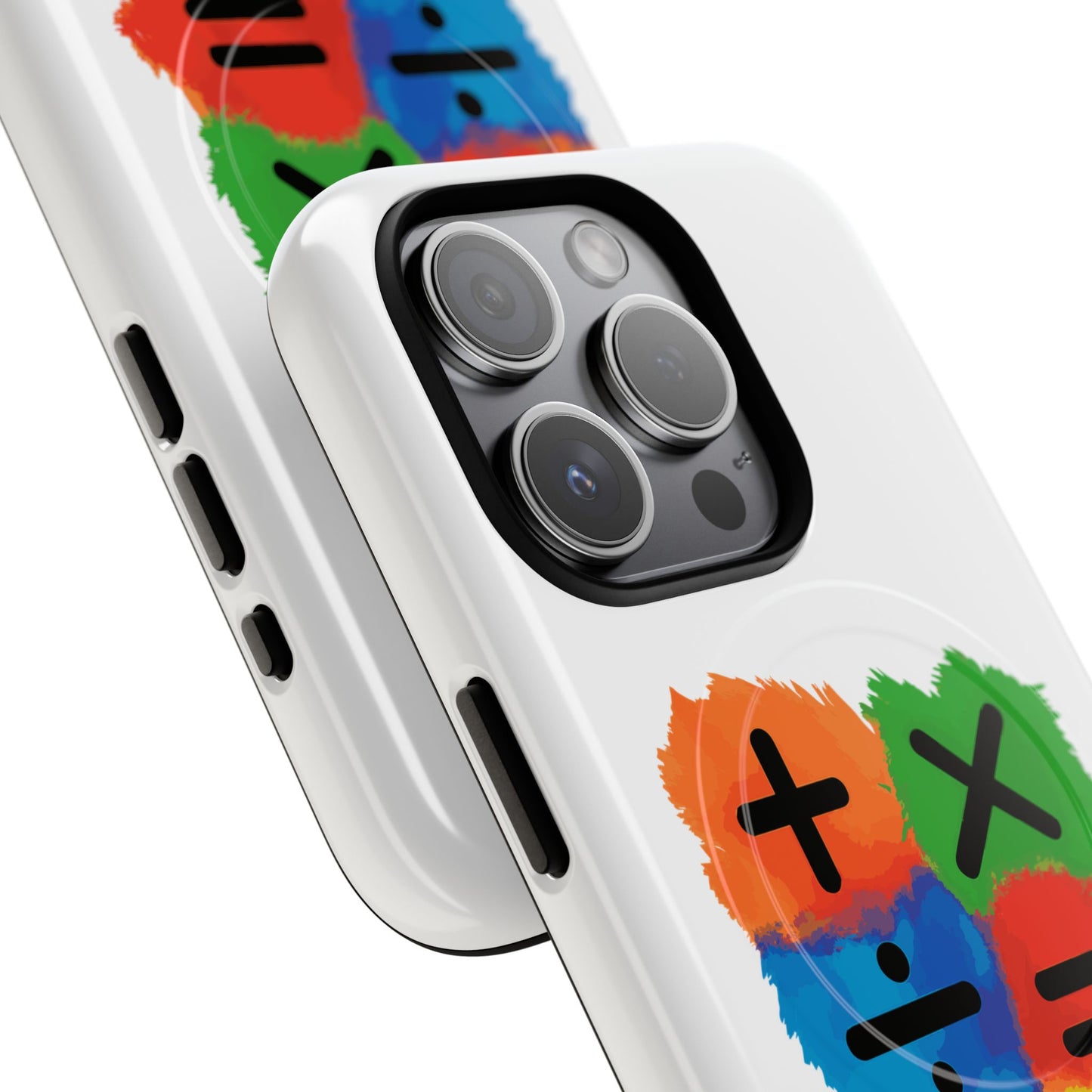 Orange Equals Symbol Tough Magnetic case