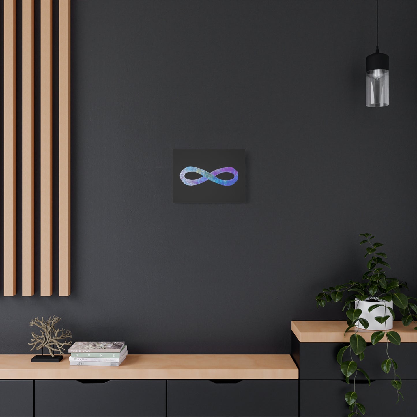 Cosmic Infinity Loop Canvas