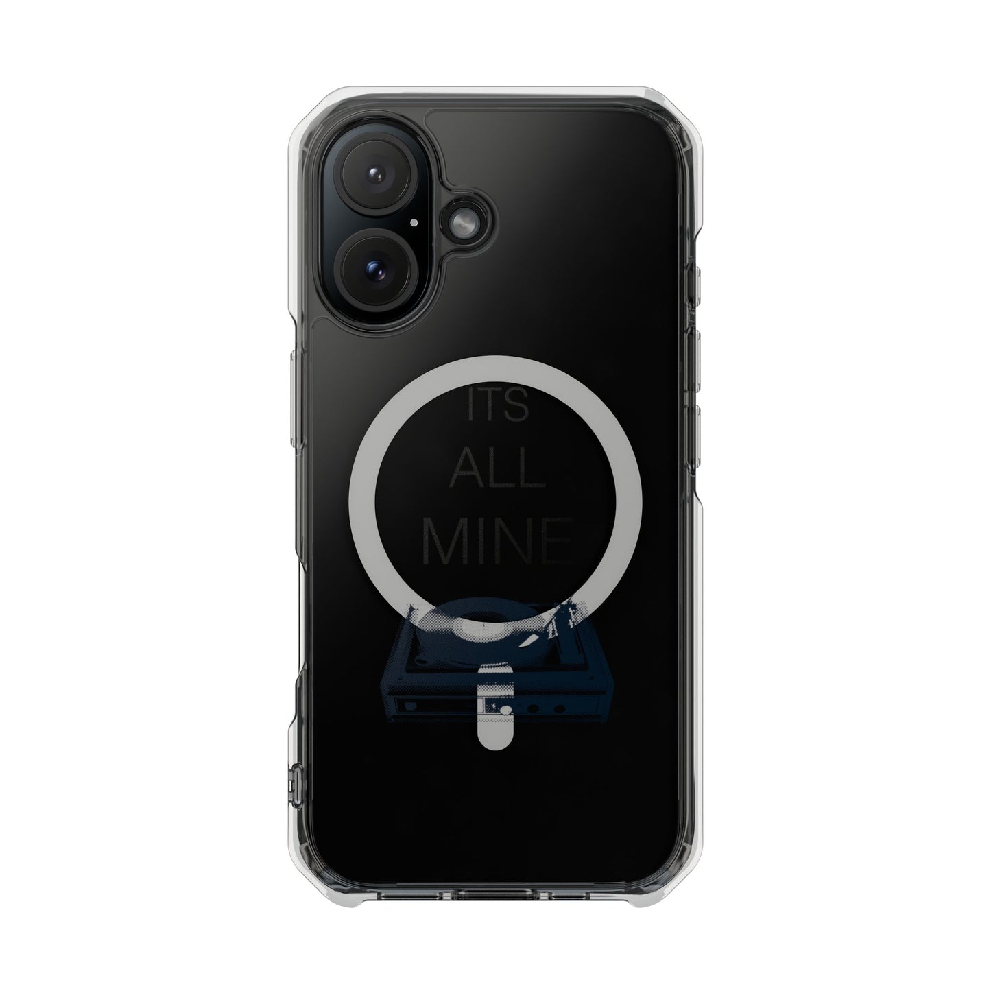 Spin It Retro Magnetic clear Impact Case