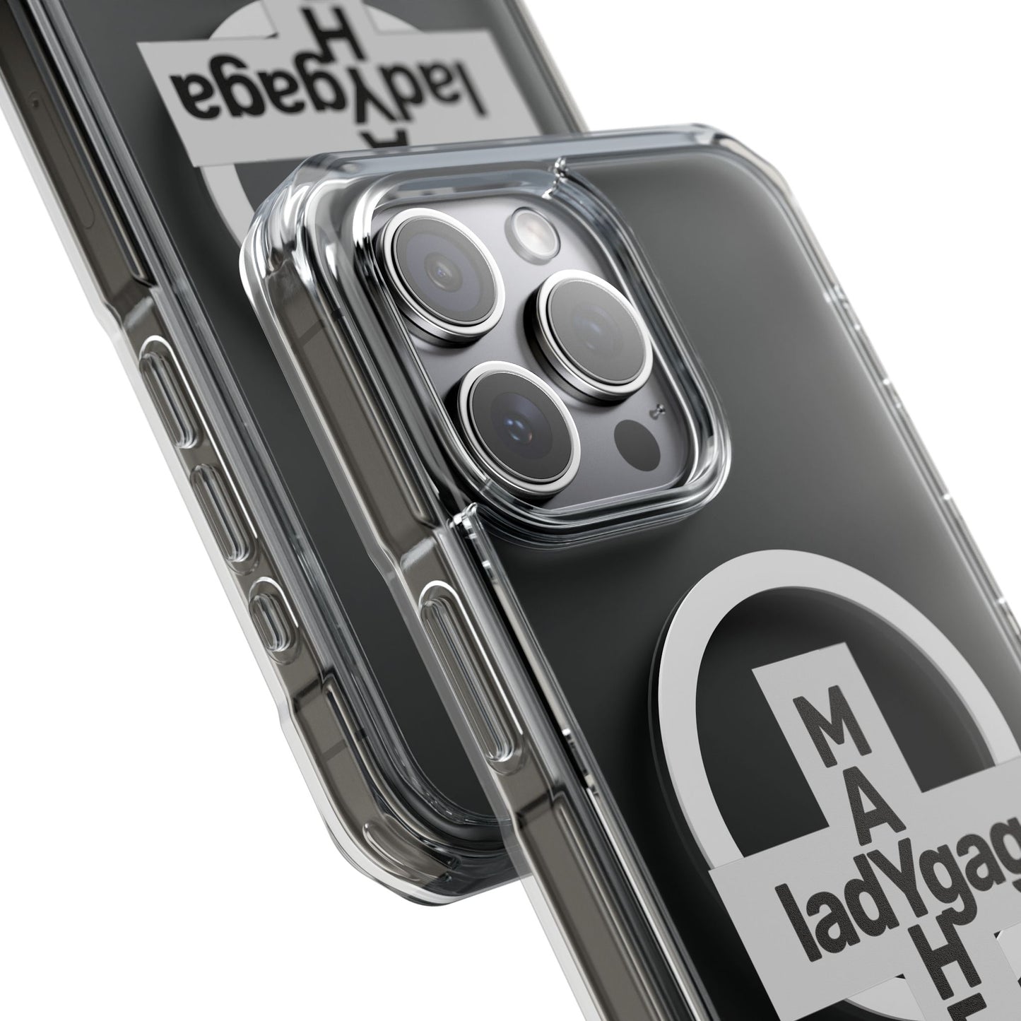 Lady Cross Mayhem Magnetic clear case