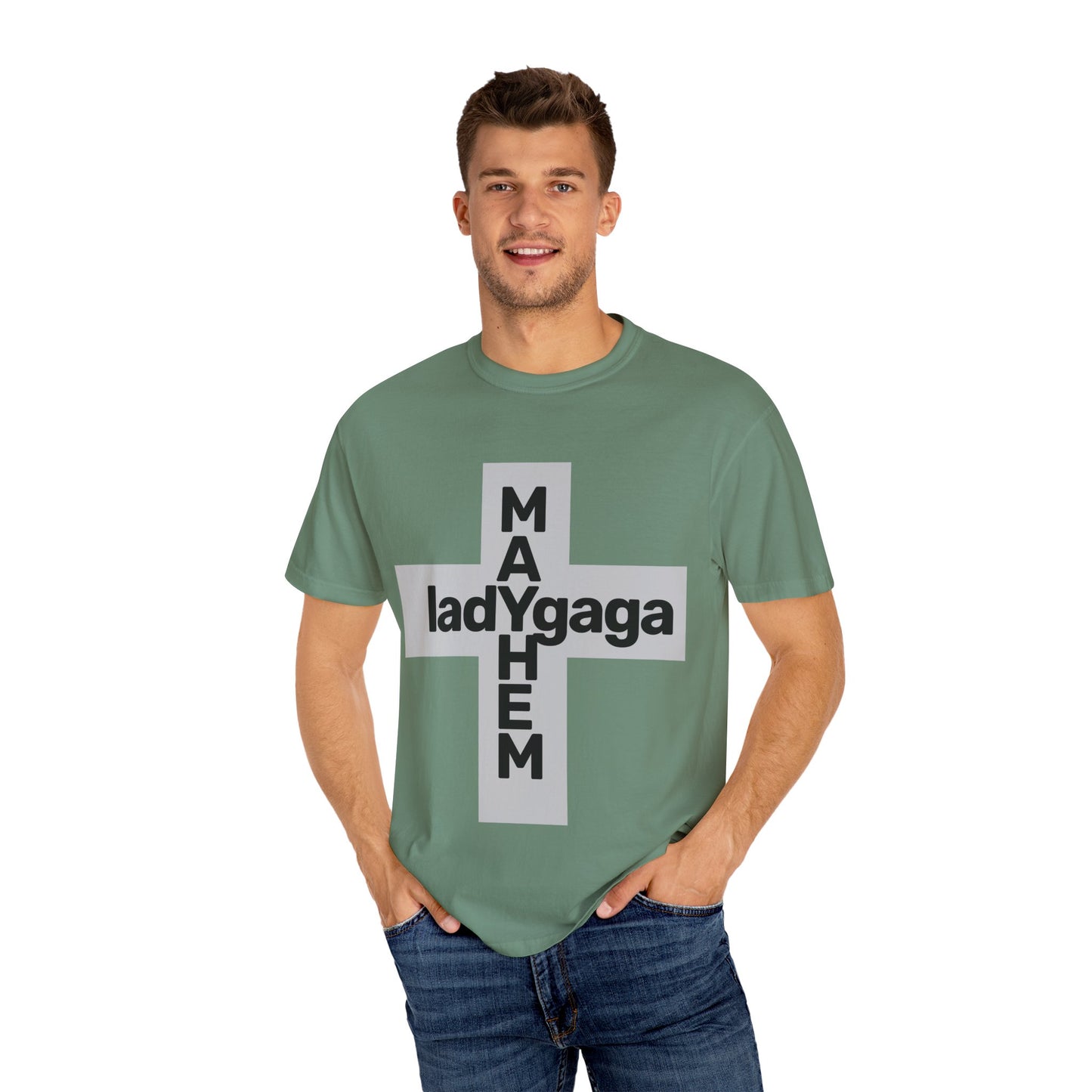 Lady Cross Mayhem-Unisex Dyed Tshirt
