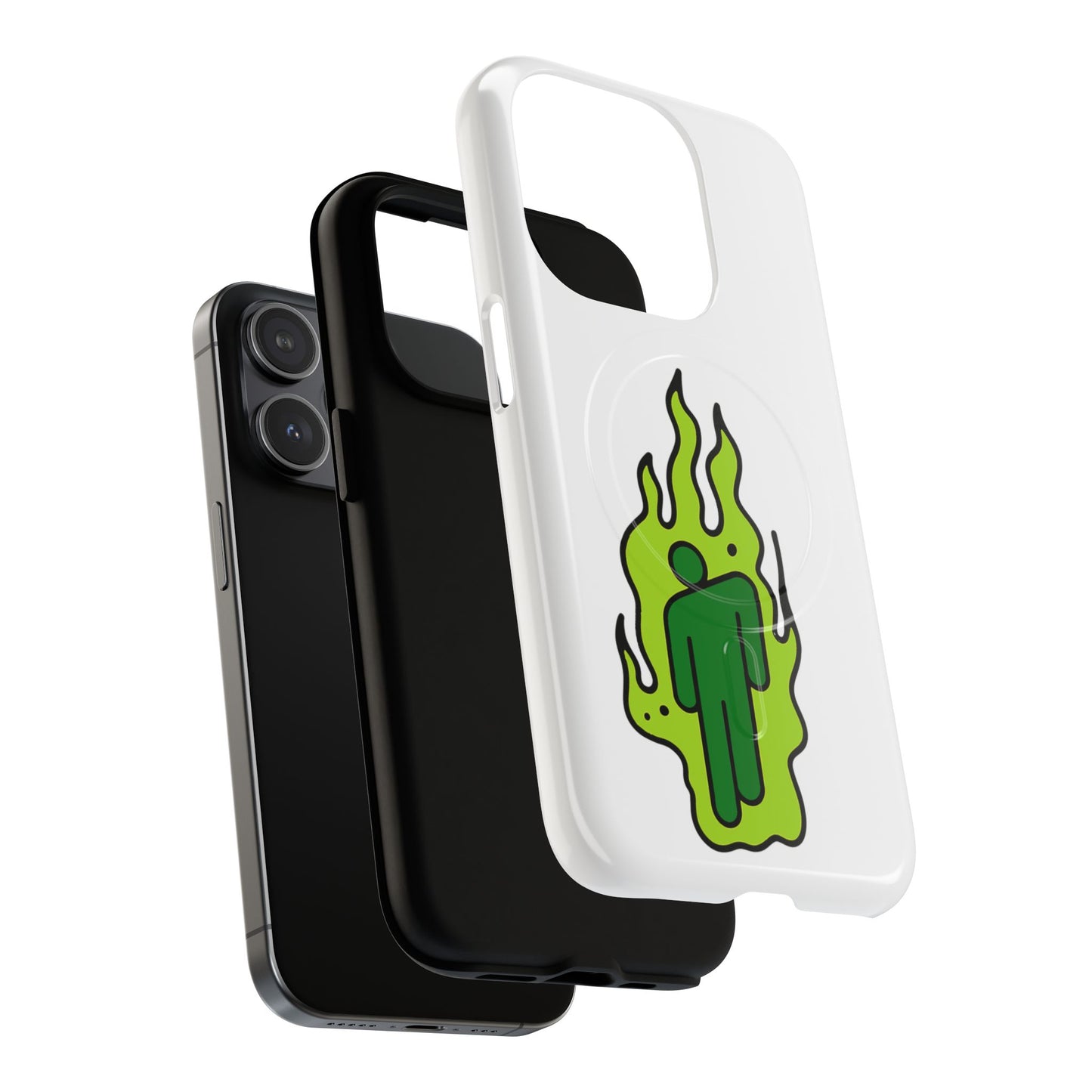 Green Flame Icon Tough Magnetic Case