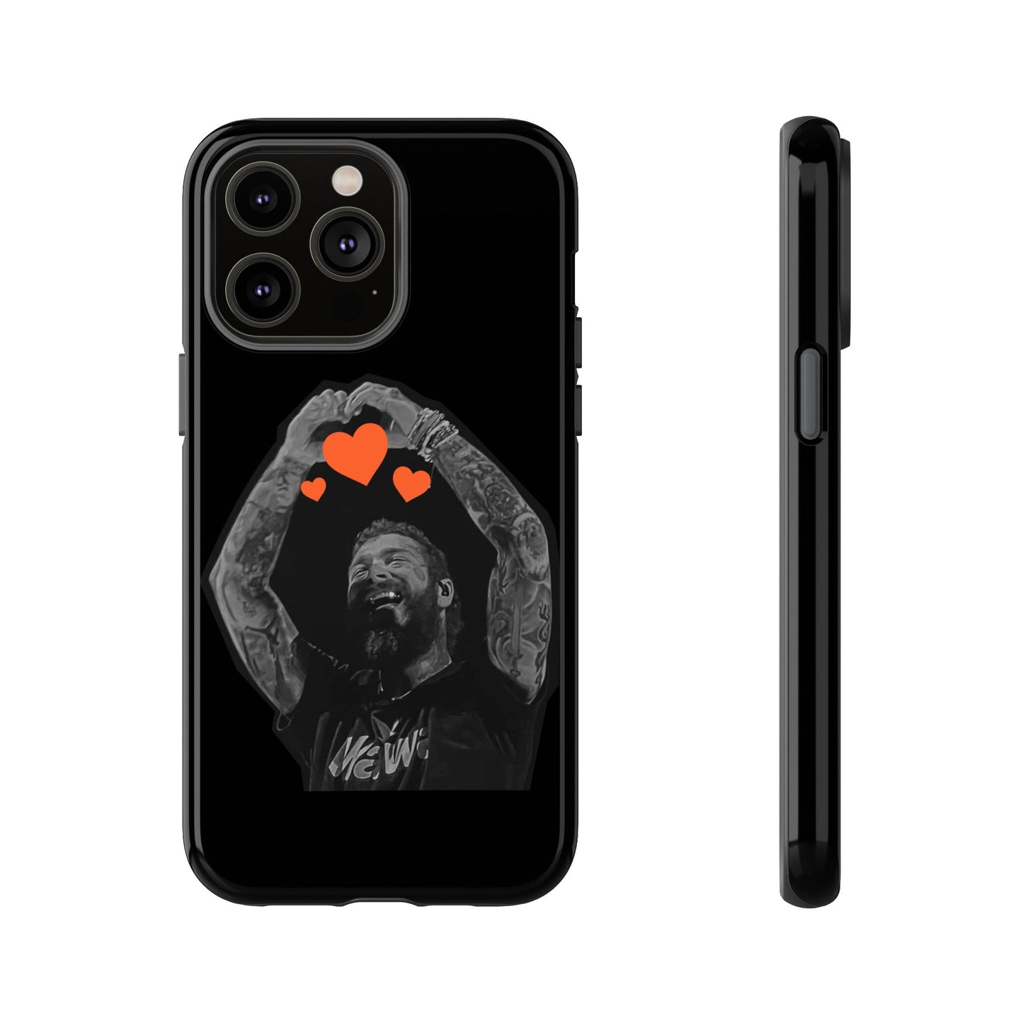 Tough iPhone Case (12–16 Pro Max) – Post Malone Heartfelt Wishes