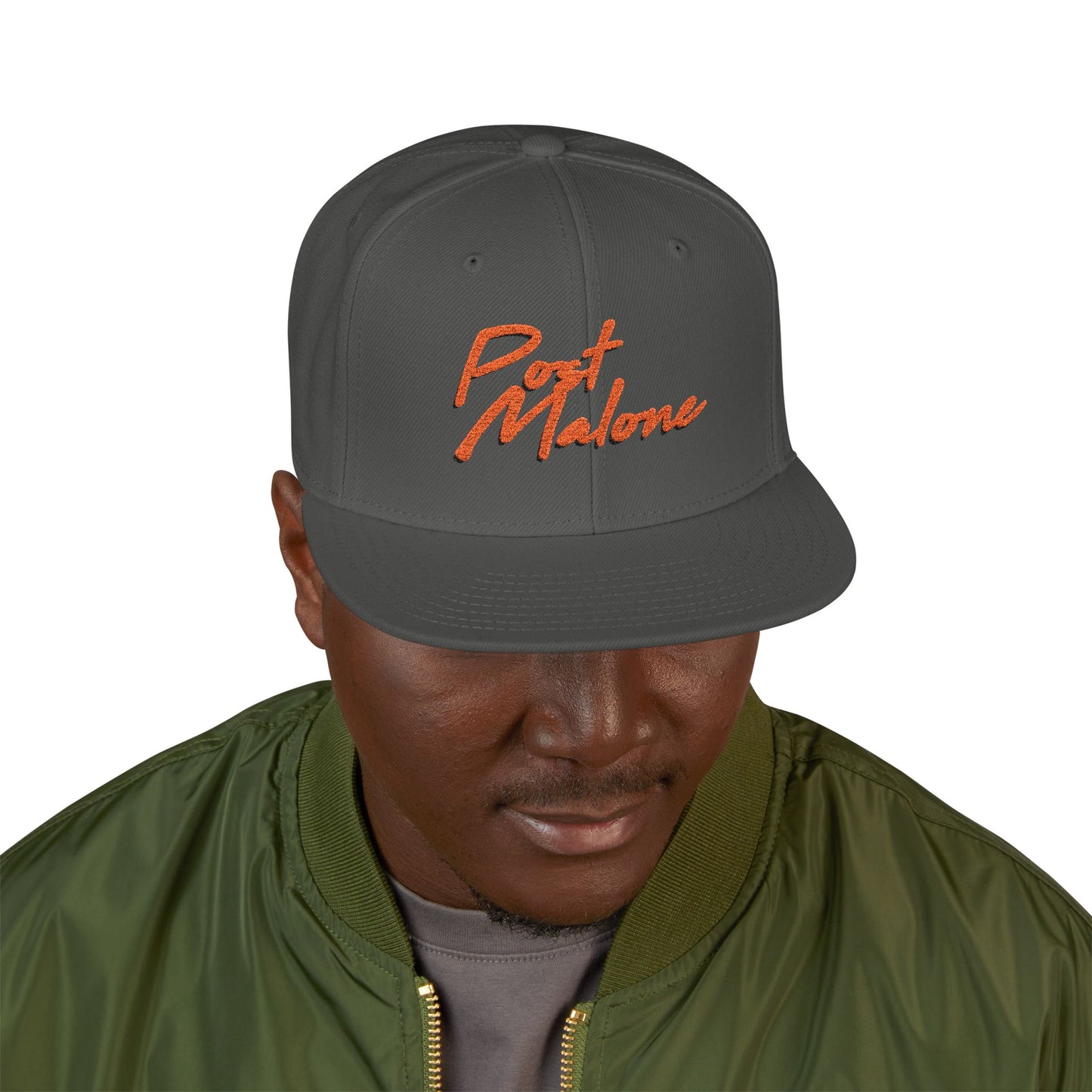 Snapback (Embroidery) – Post Melone Name Design