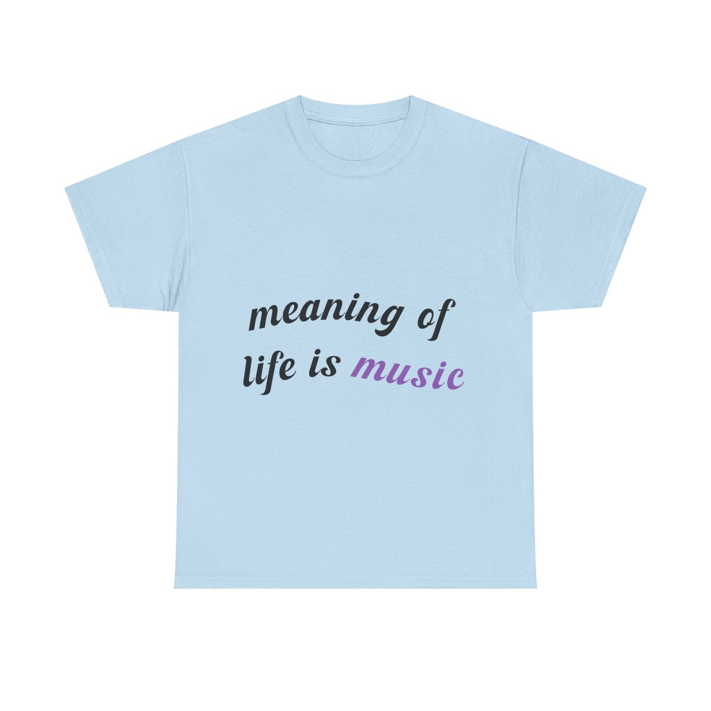 Feel the Music Vibe Unisex Heavy cotton tee