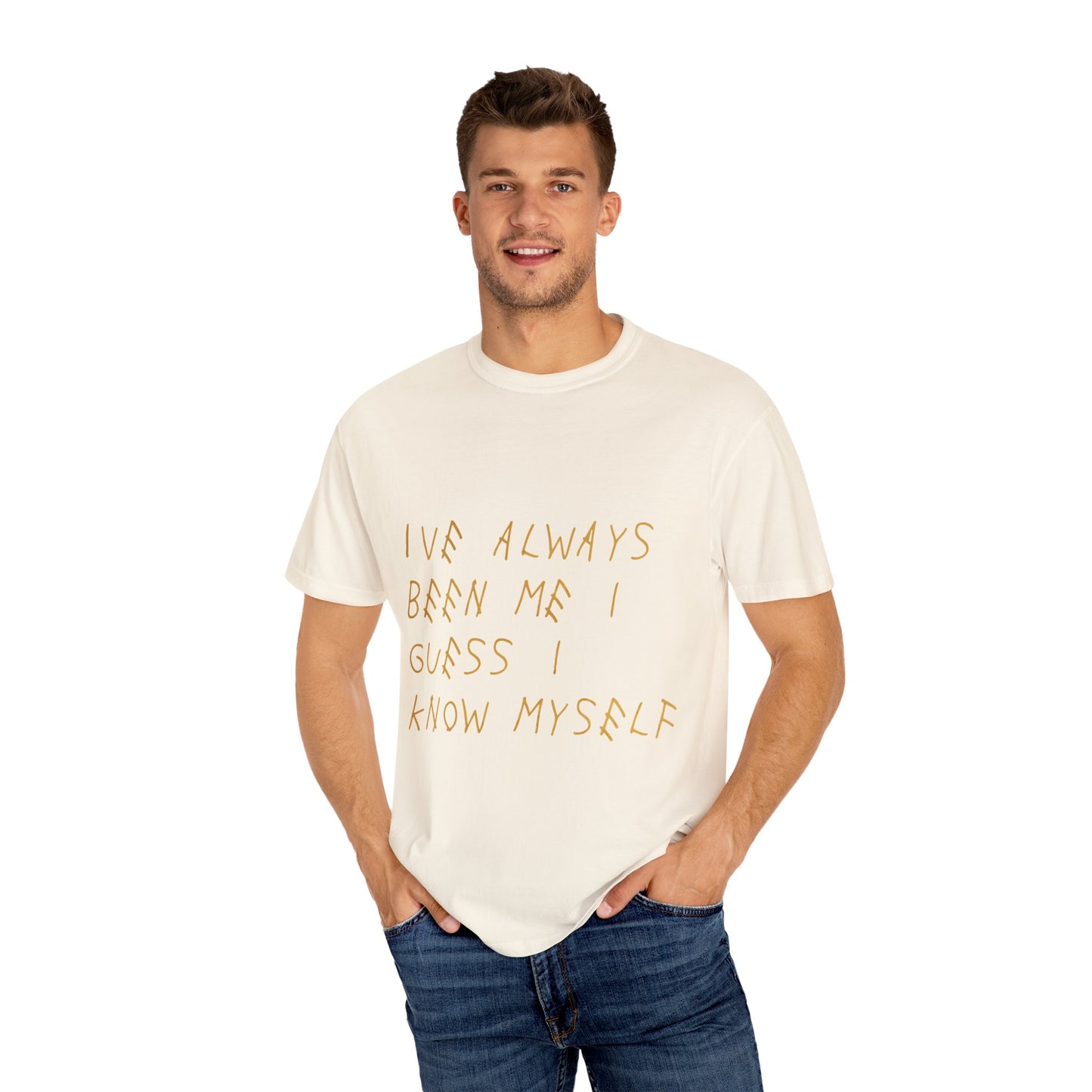 Know Myself Lyric Script Dyed Tshirt