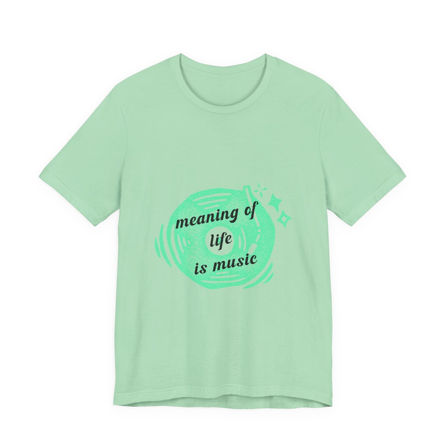 Vinyl Dreams Speak Unisex Jersey short sleeve tee