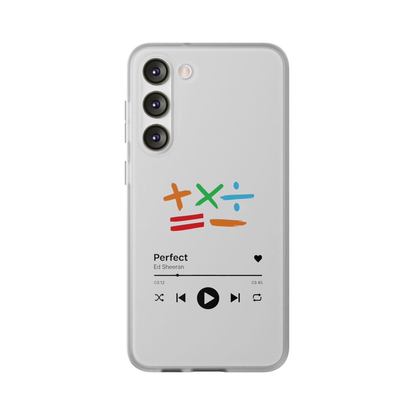 Ed Sheeran Music Flexi Case for Samsung S10–S25 | SnazzyMerch