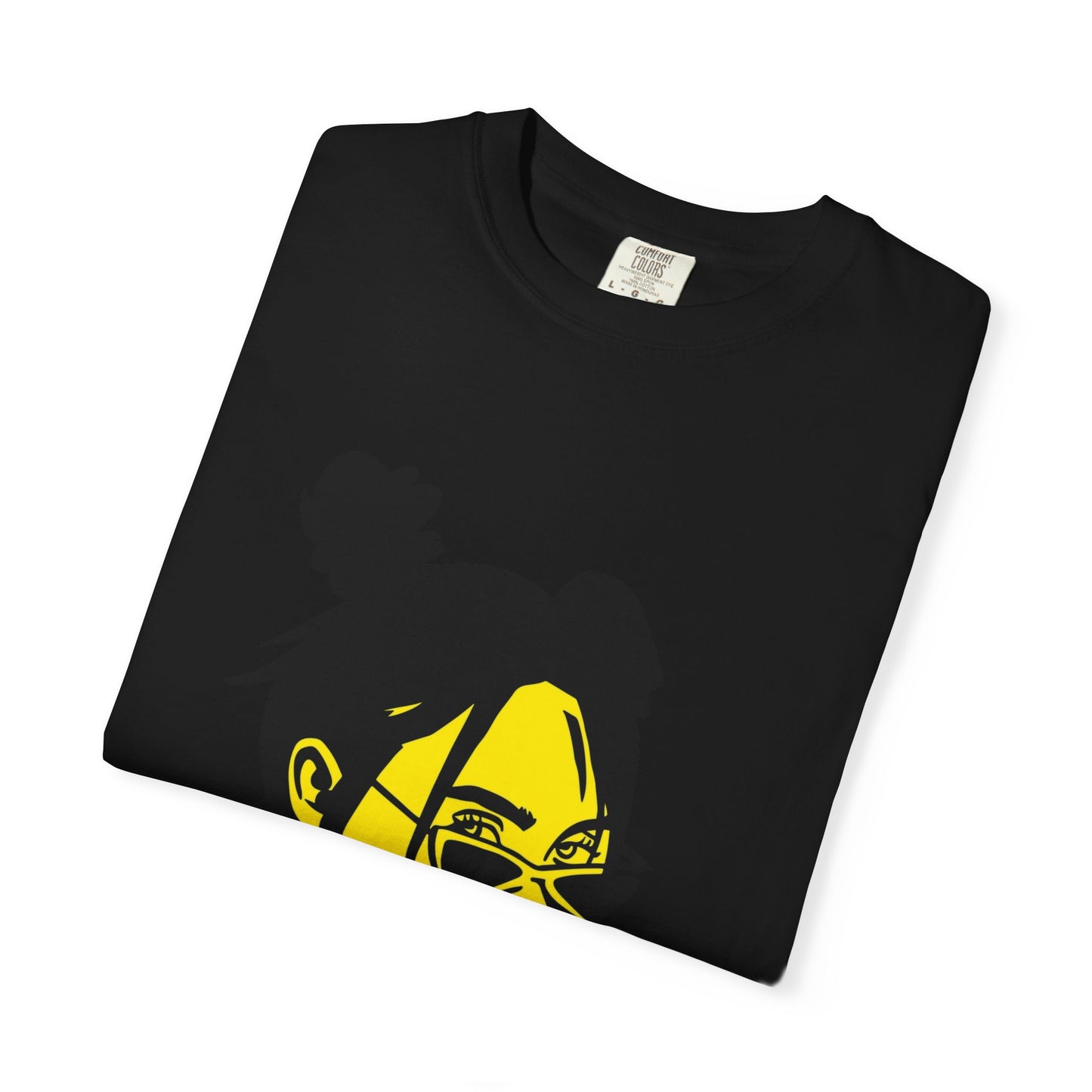 Neon Mood Portrait Unisex Dyed T-shirt