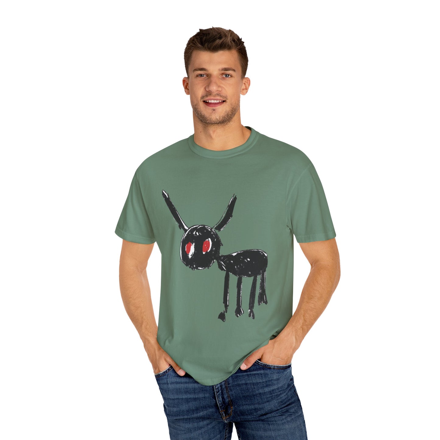 Demon Sketch Dyed Tshirt