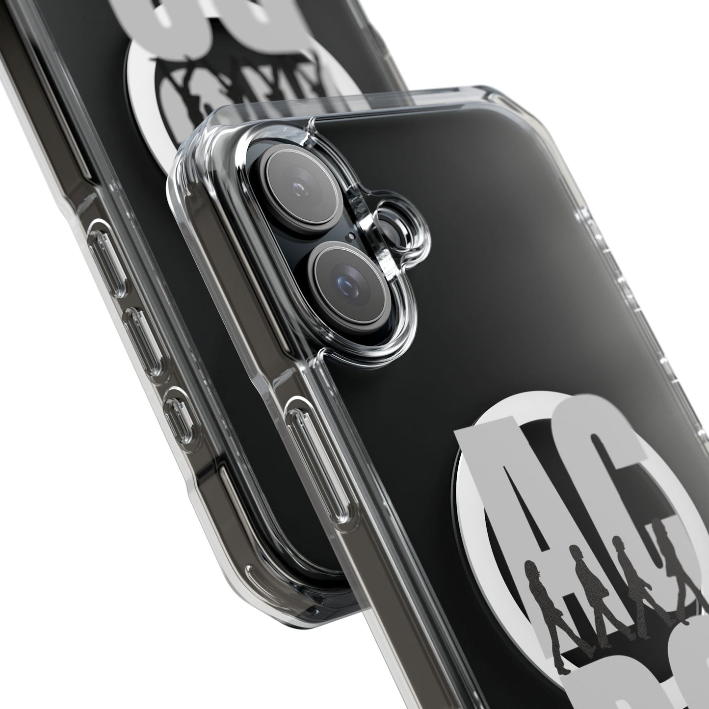 Retro Walk Rock Magnetic Clear Impact case