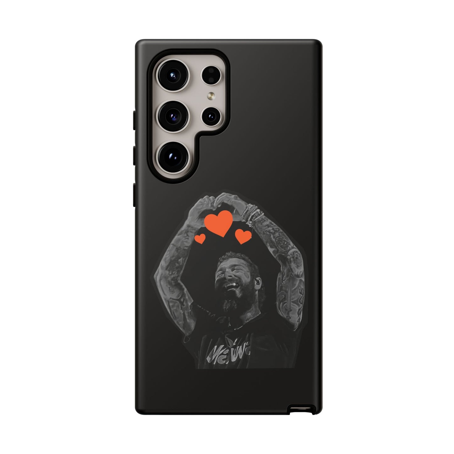 Tough Samsung Case (S20–S25) – Post Malone Heartfelt Wishes