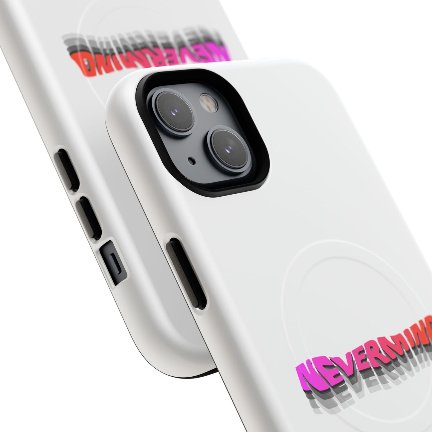 Wavy Groovy Typography Tough Magnetic Case