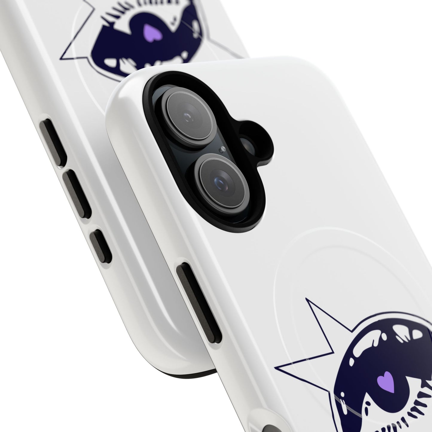 Purple Starry Eye Tough Magnetic phone case