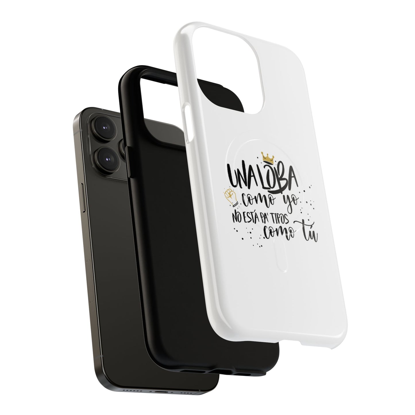 Golden Wolf Energy Tough Magnetic case