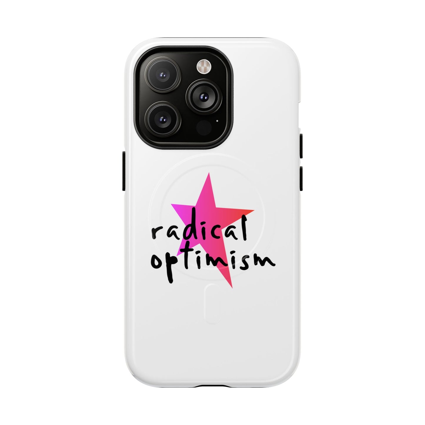 Flame Script Statement Tough Magnetic Case