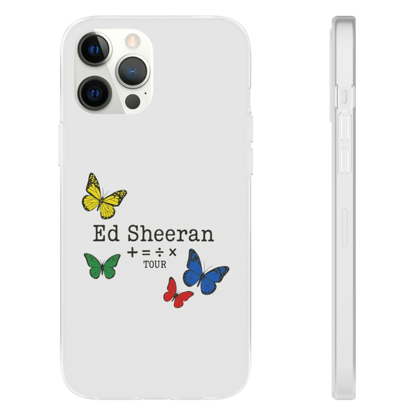 Flexi Case – Ed Sheeran butterfly edition (iPhone X–16 Pro Max)
