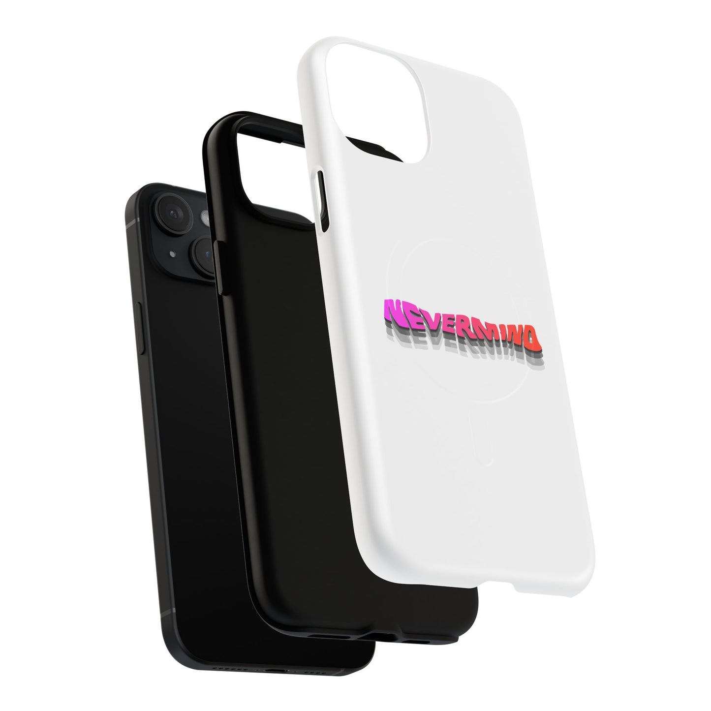 Wavy Groovy Typography Tough Magnetic Case