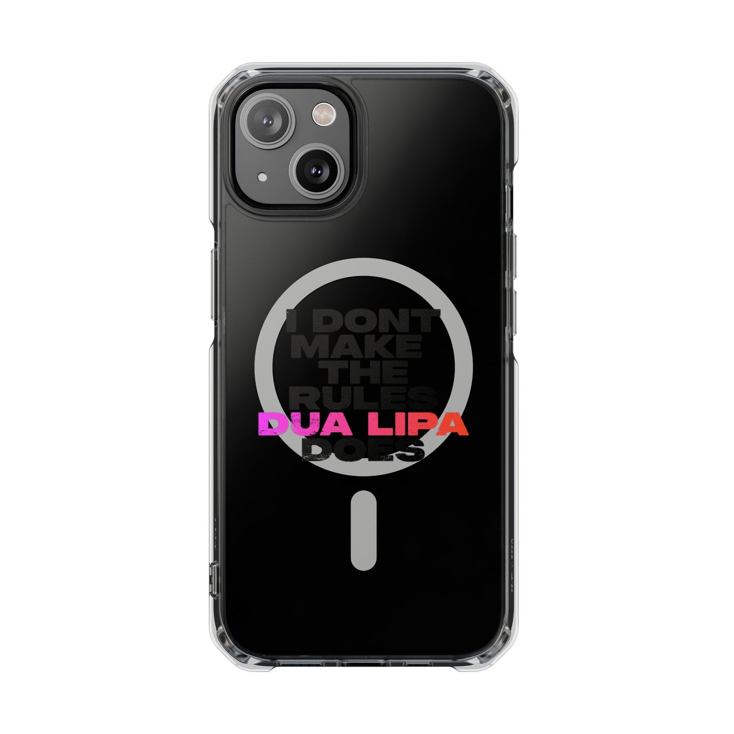Retro Fade Letter Magnetic Clear Impact case