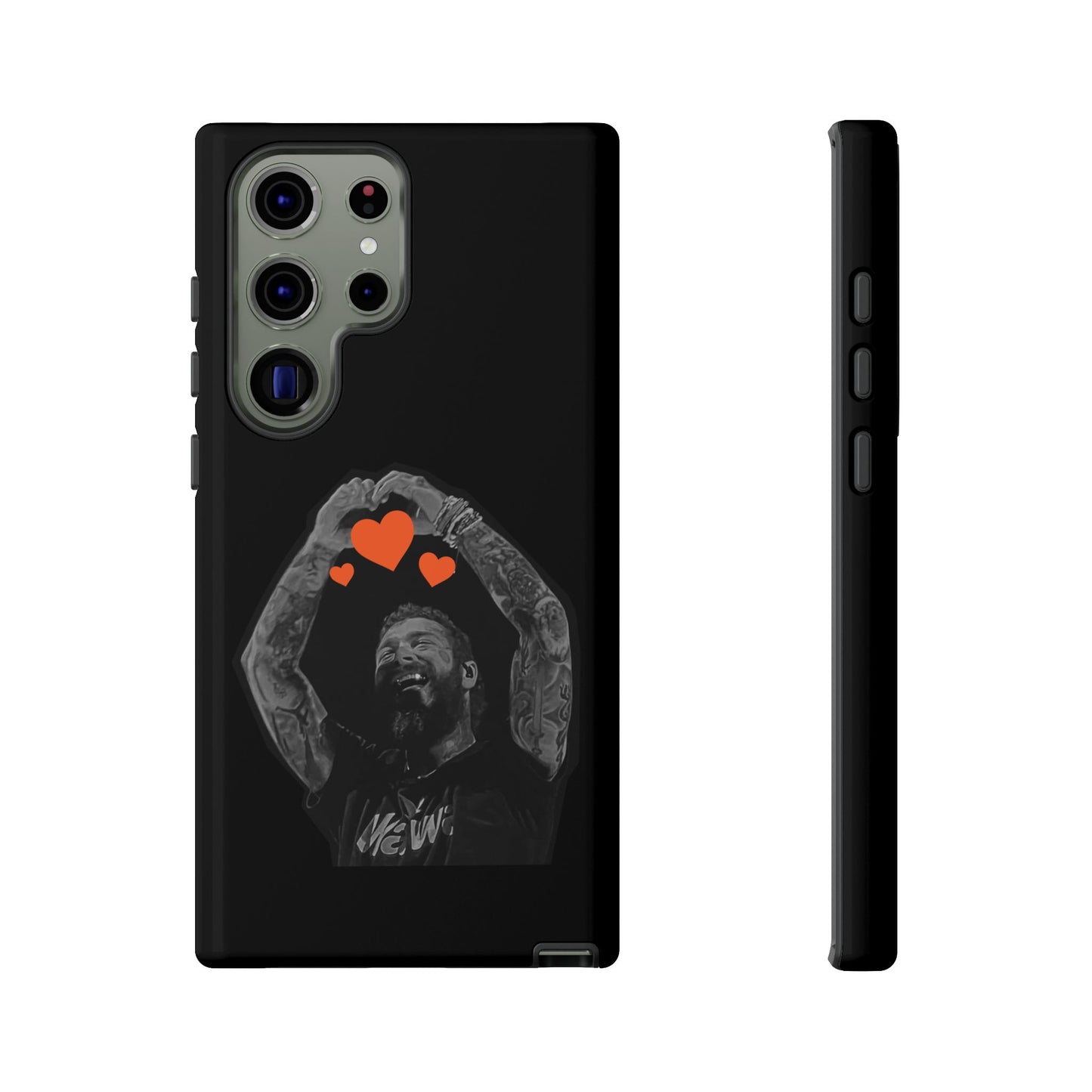 Tough Samsung Case (S20–S25) – Post Malone Heartfelt Wishes