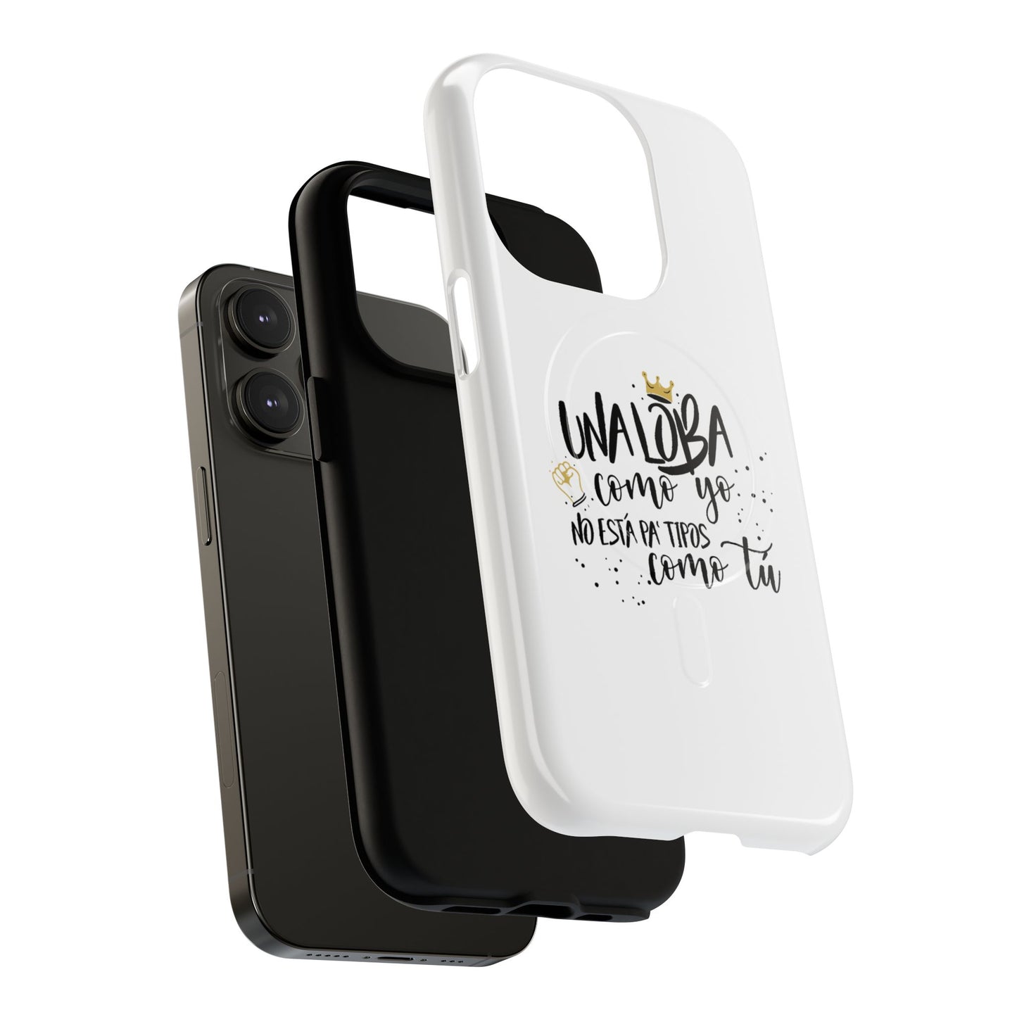Golden Wolf Energy Tough Magnetic case