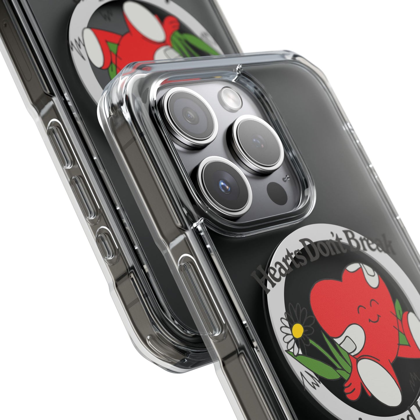 Abstract Guitar Sketch Magnetic Clear Impact Case