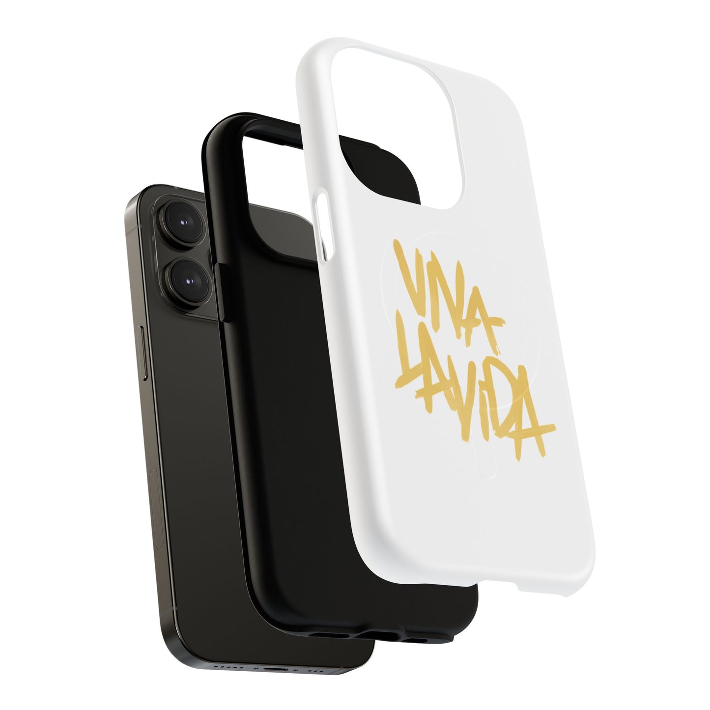 Golden Brush Script Tough Magnetic Case