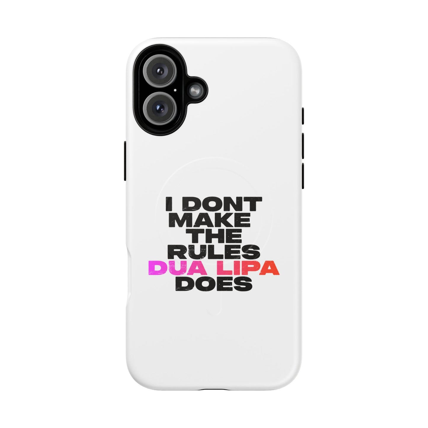 Retro Fade Letter Tough Magnetic Case