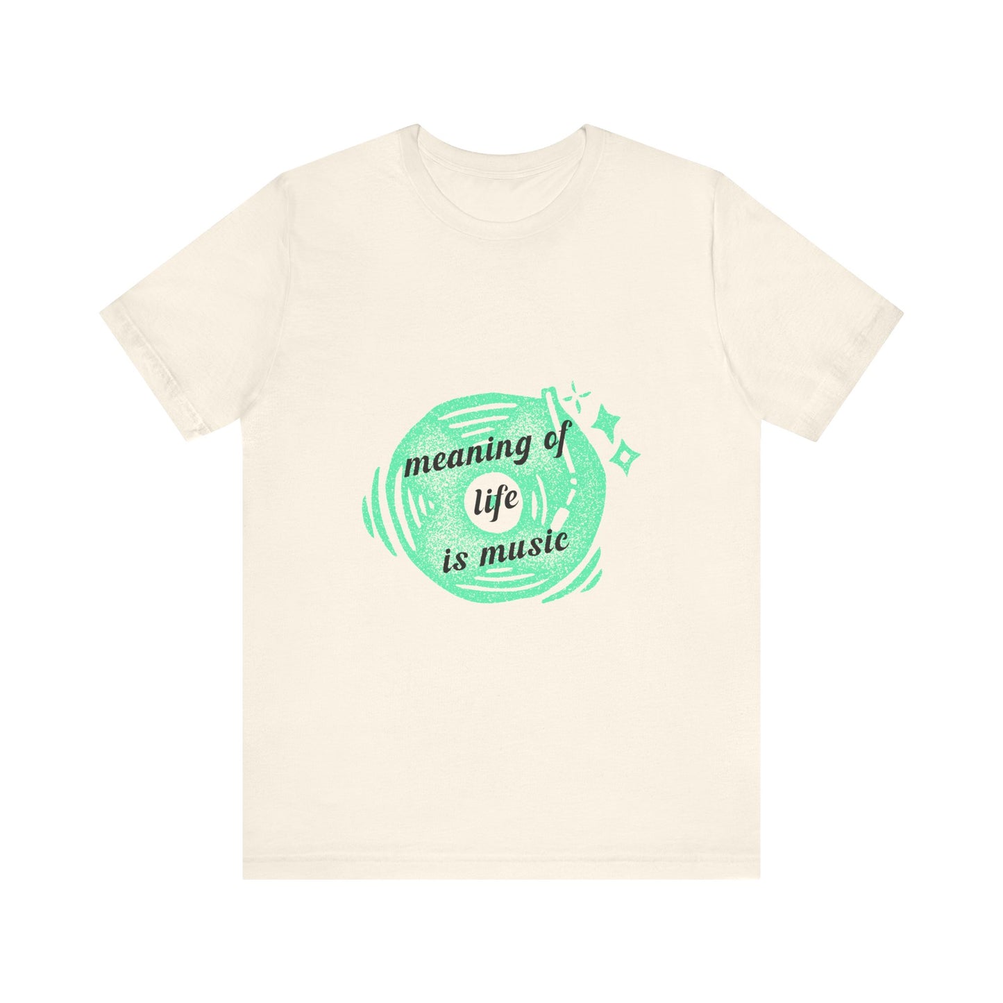 Vinyl Dreams Speak Unisex Jersey short sleeve tee