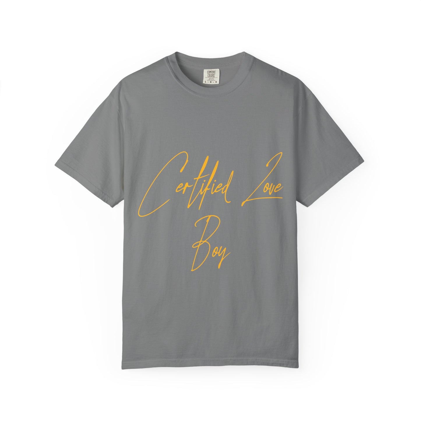 Certified Lover Boy Script Dyed Tshirt