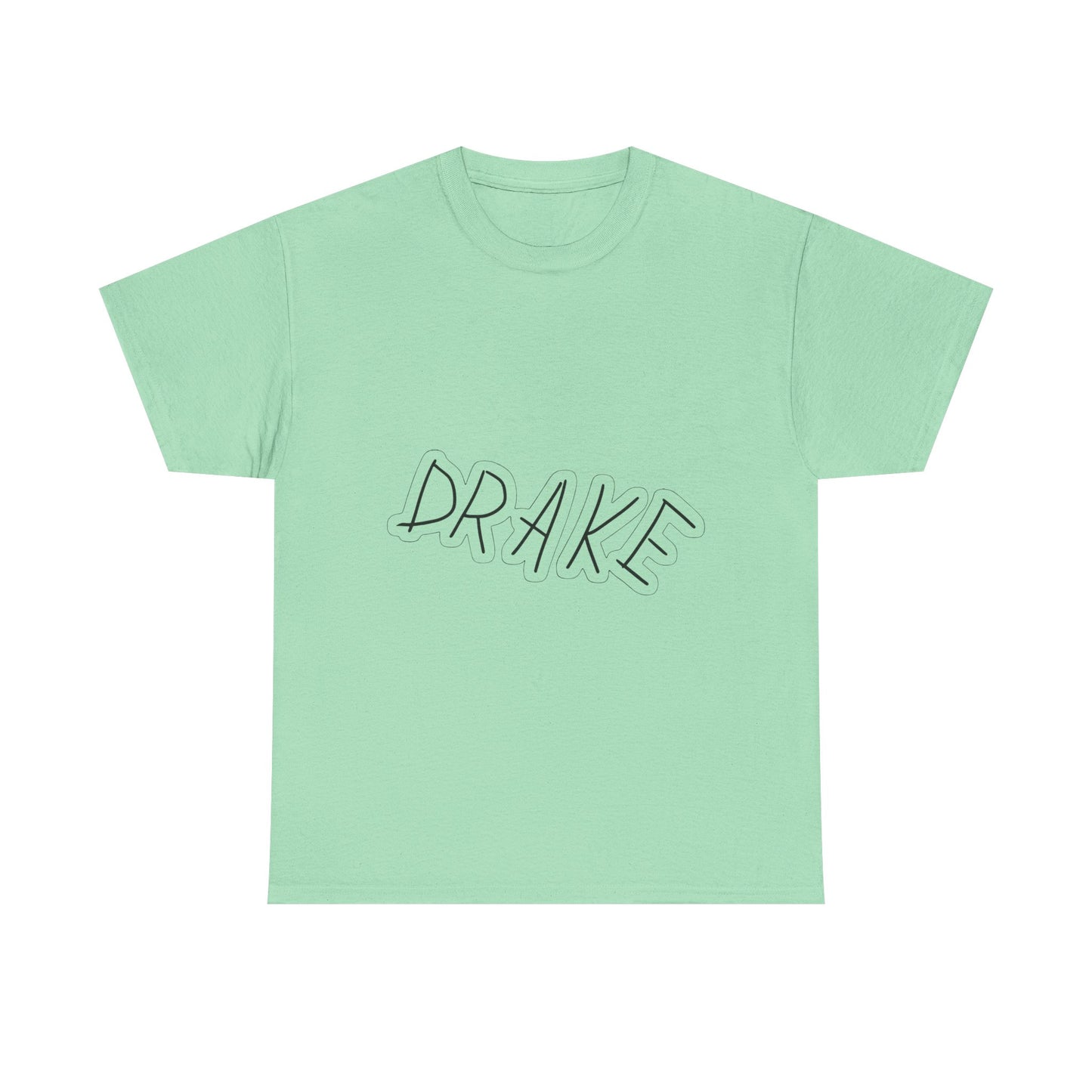 Dra-ke Graffiti Script Heavy Cotton Tee