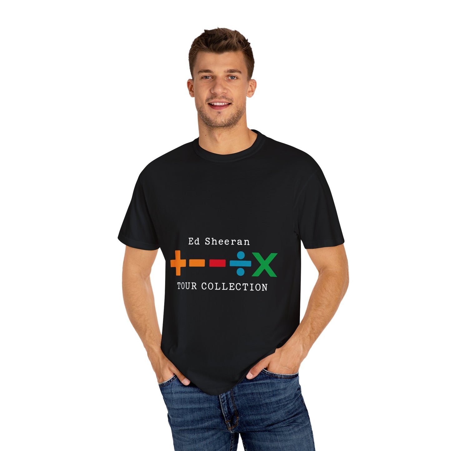 Unisex Garment-Dyed T-Shirt – Ed Sheeran Black Edition
