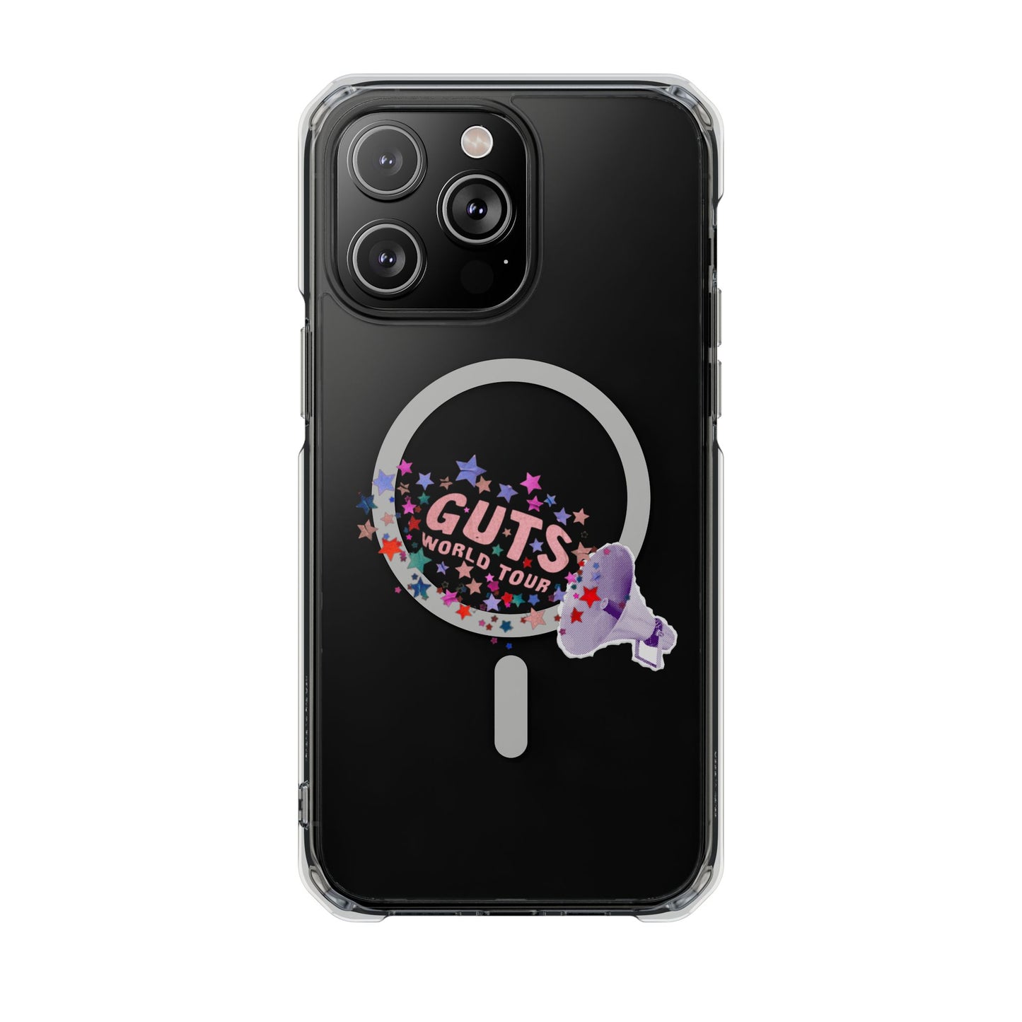 Guts World Tour Megaphone Magnetic Clear Impact Case