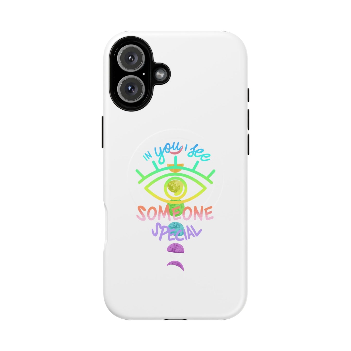 Rainbow Lunar Phases Tough Magnetic Case