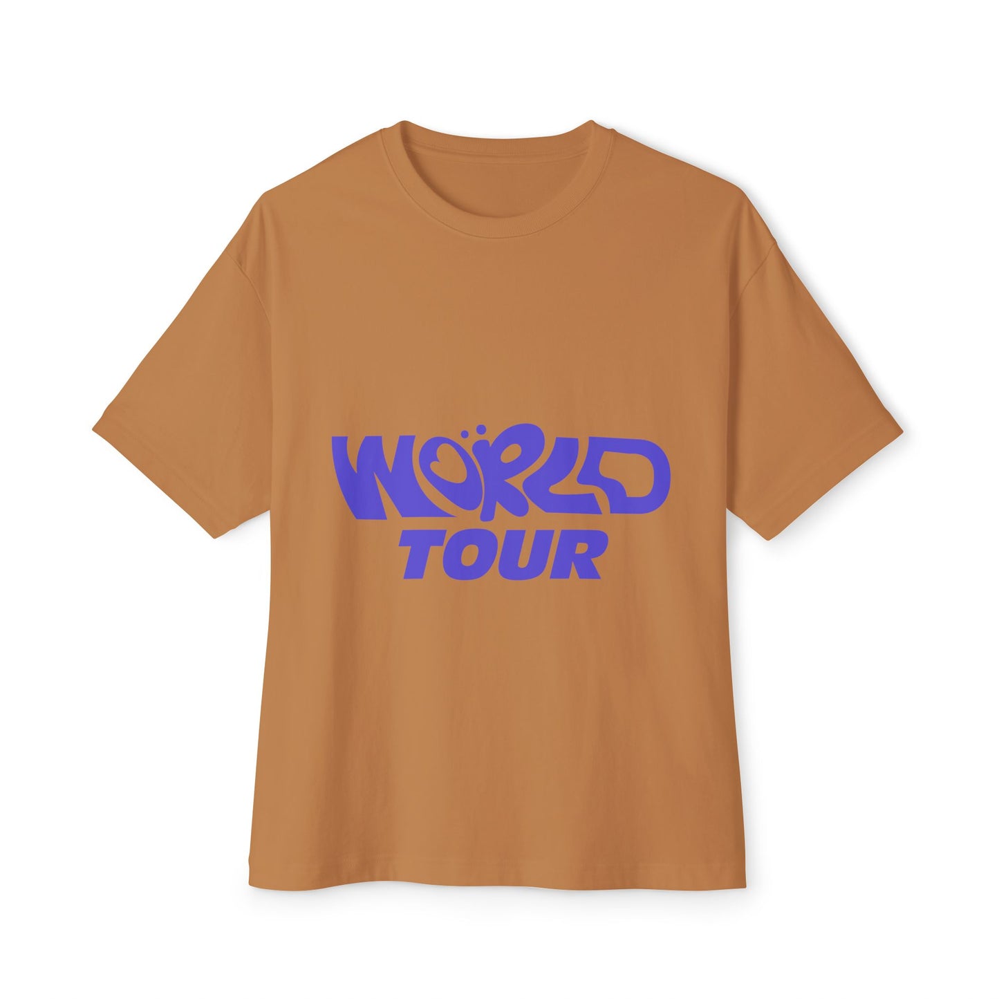 World Tour Bubble Letter-Oversized Tee