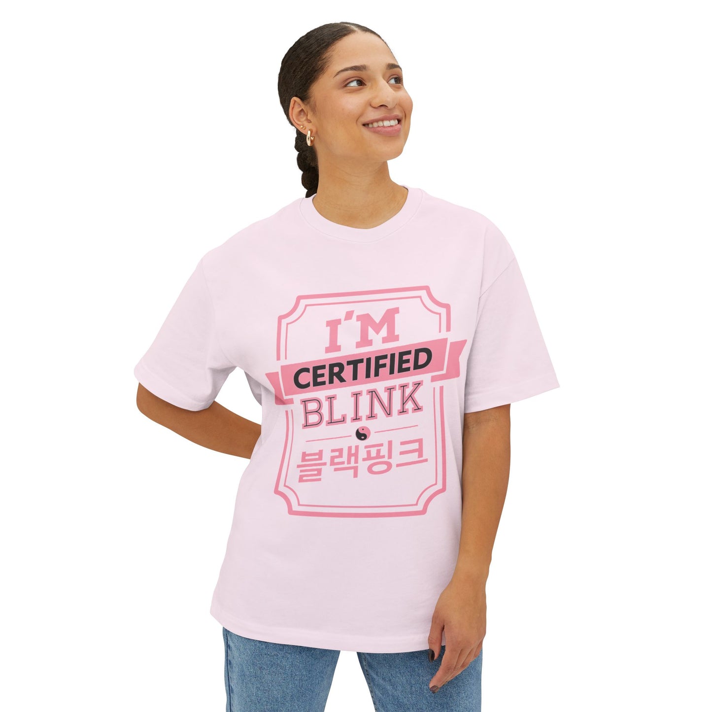Certified BLINK Badge – Oversized Boxy Tee