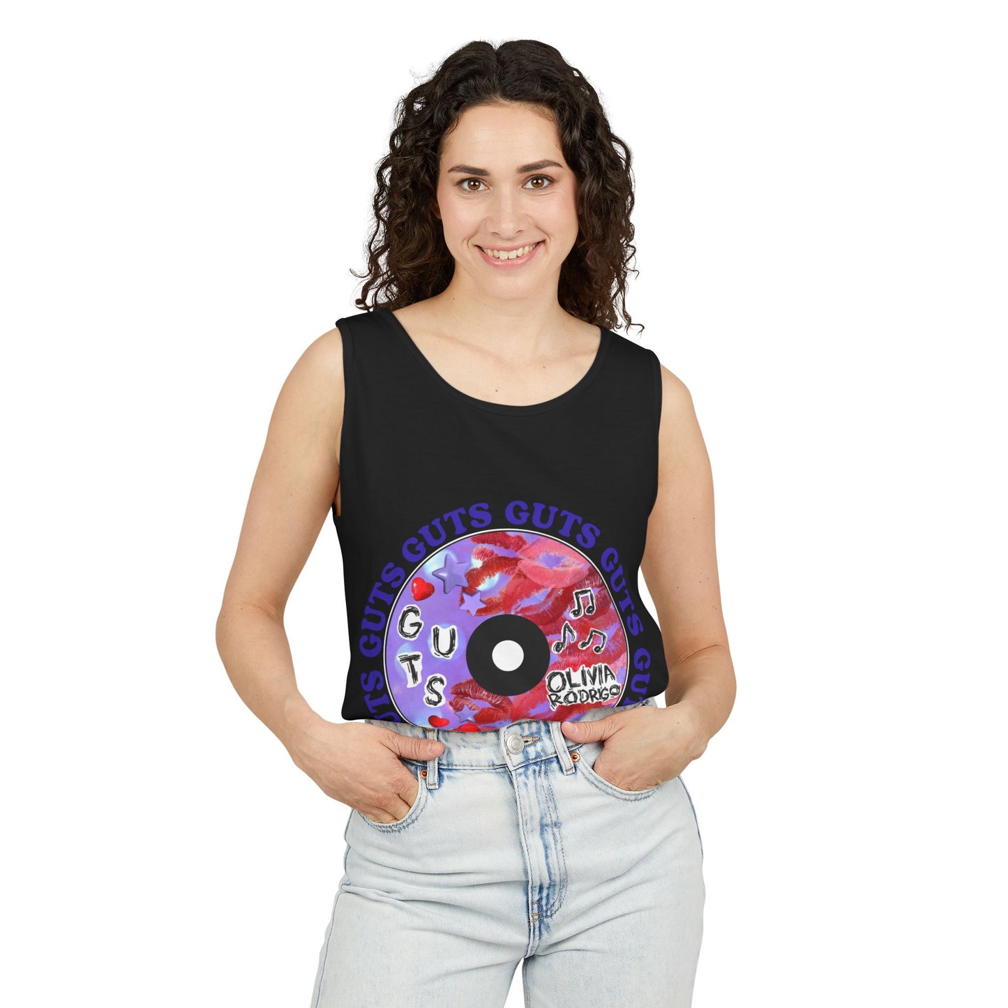 Guts Album Art CD-Dyed Tank Top
