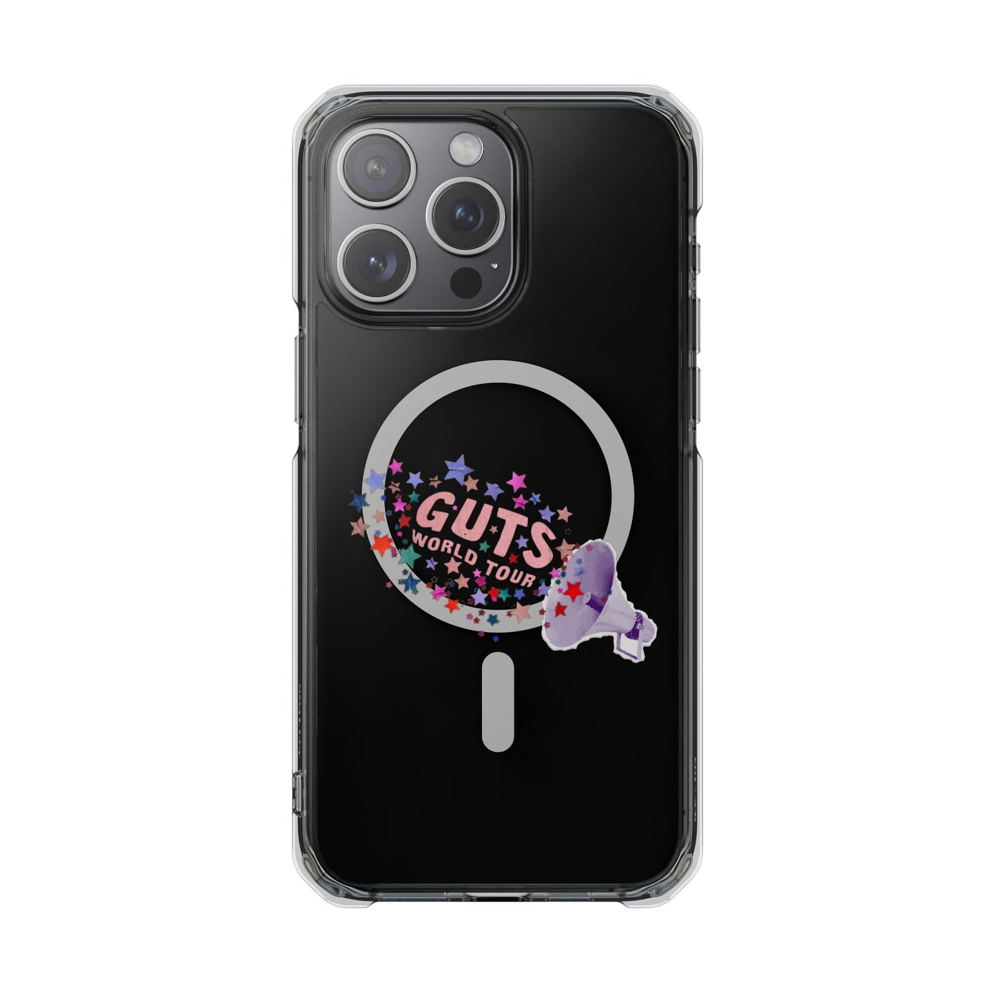 Guts World Tour Megaphone Magnetic Clear Impact Case