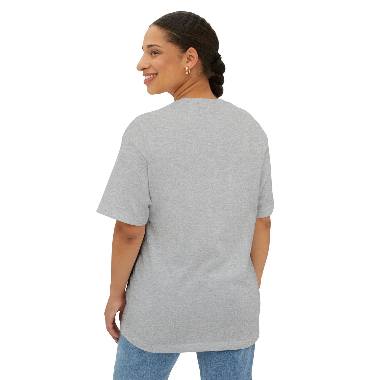 Minimalist Paw Print Oversized Boxy Tee