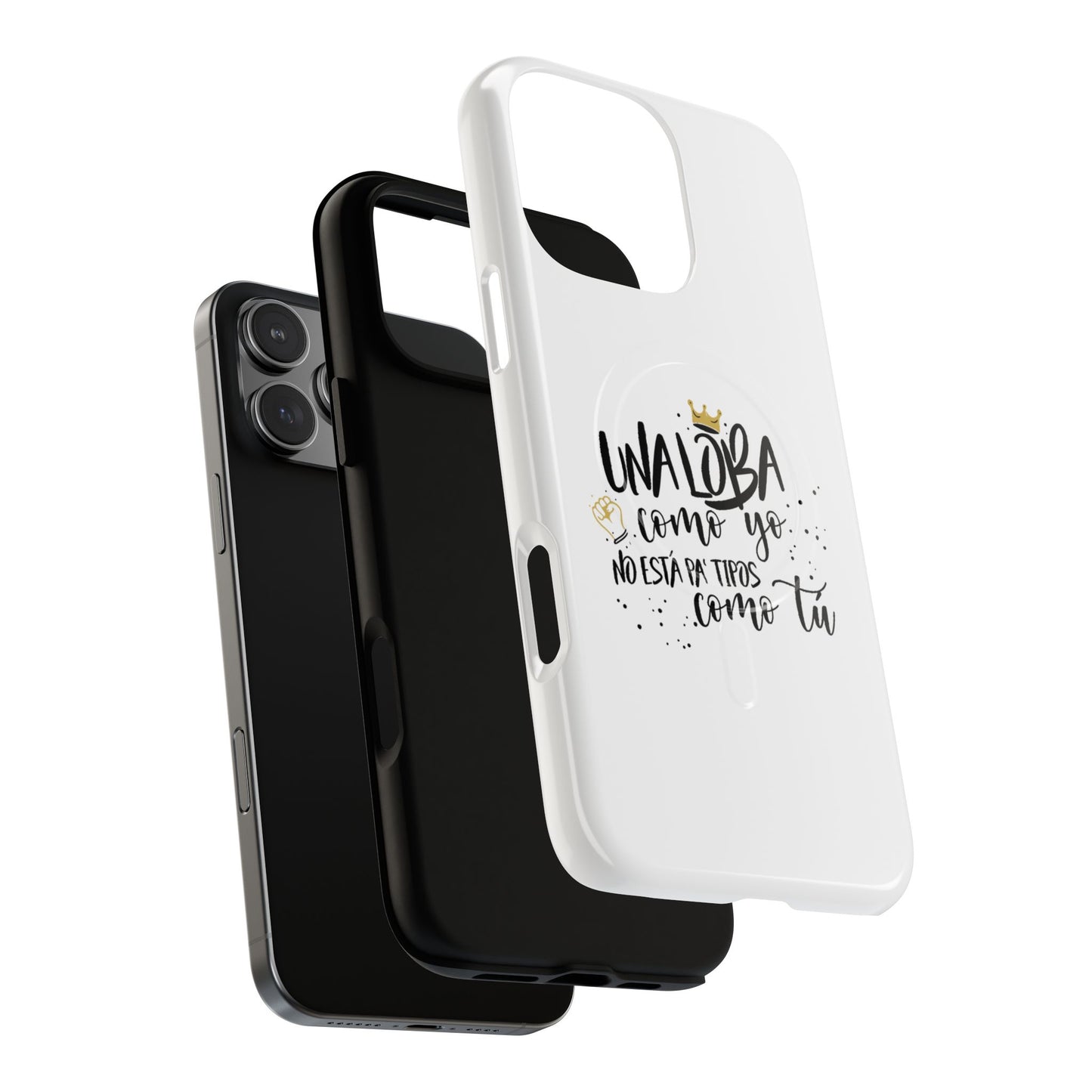Golden Wolf Energy Tough Magnetic case