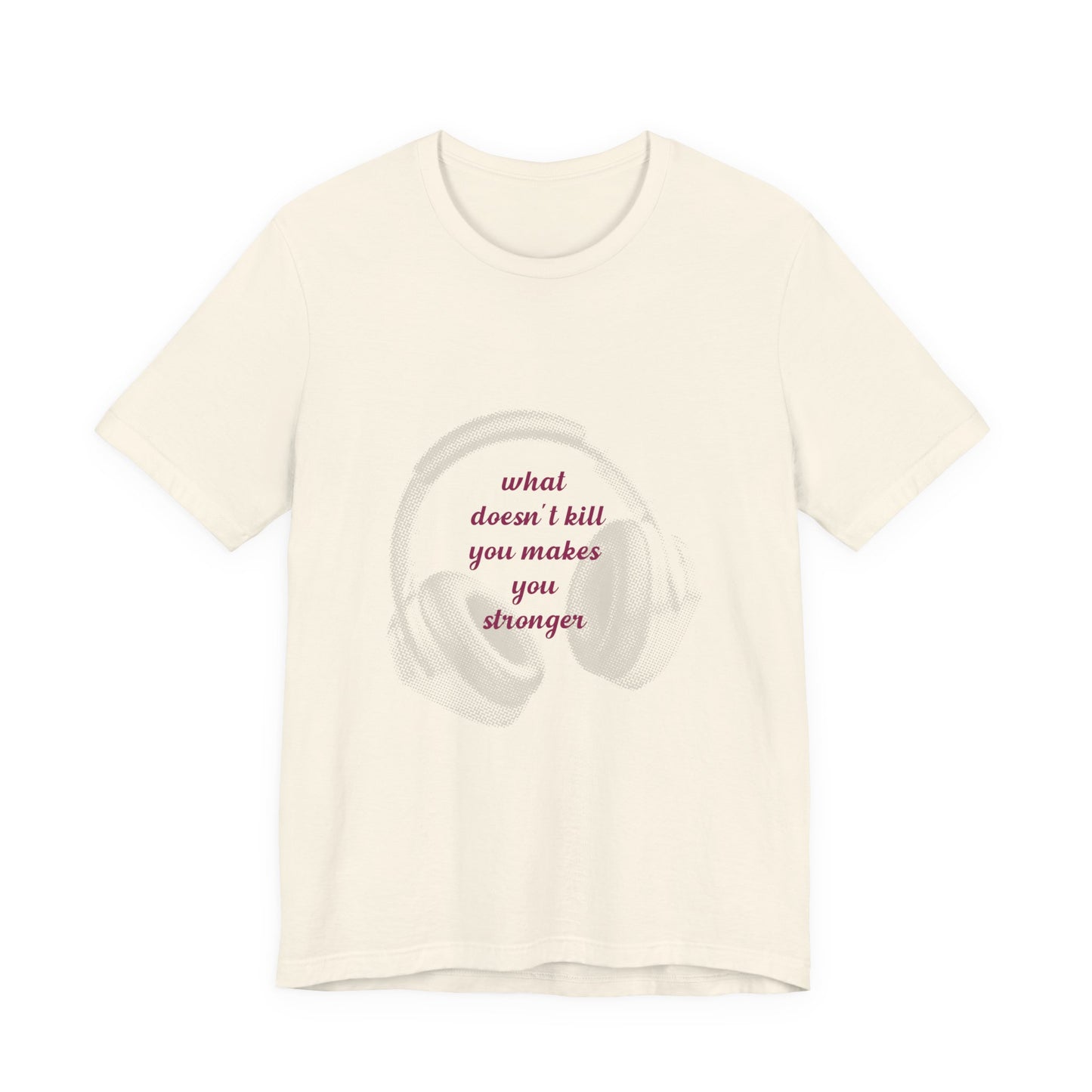 Stronger Soundwaves Unisex Jersey short sleeve tee