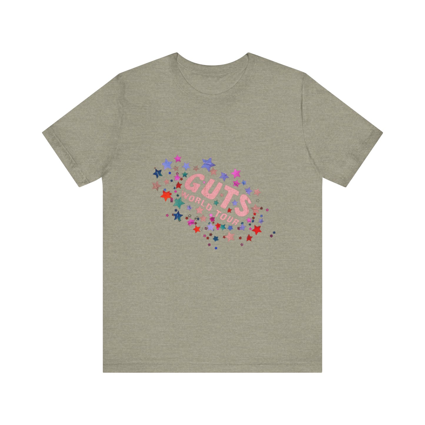 Olivia Rodrigo Unisex Jersey Short Sleeve Tee - Guts World Tour