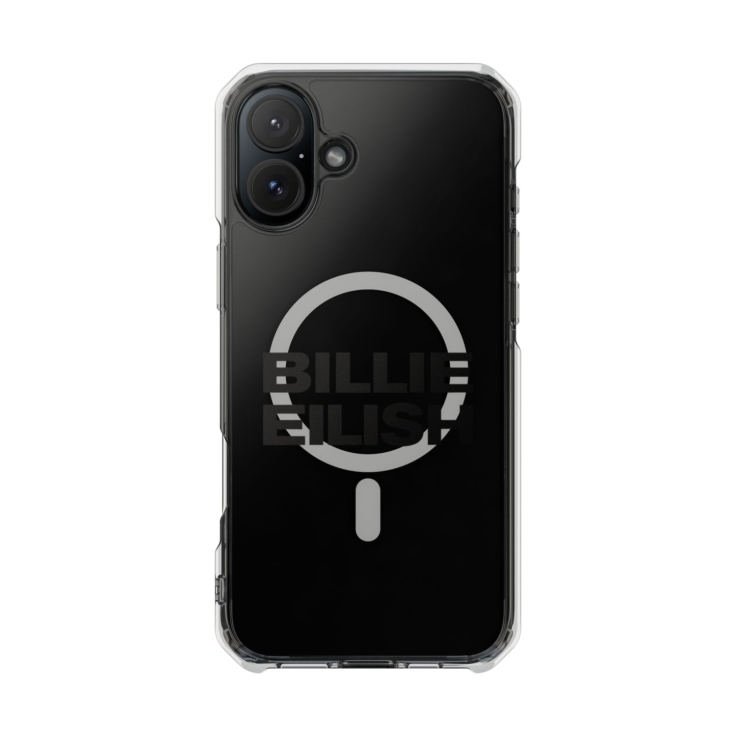 Stacked Glow Text Magnetic Clear Impact Case