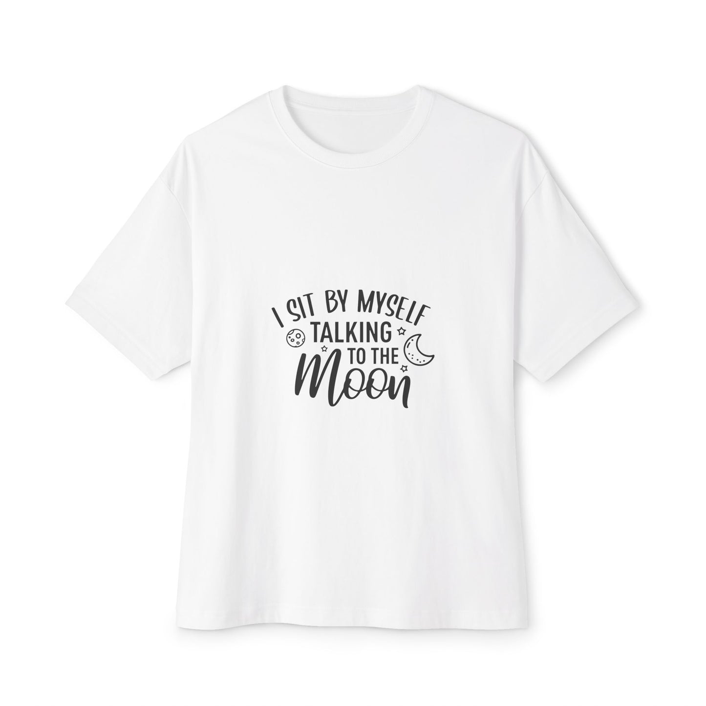 Night Talks Celestial Unisex Oversized Boxy Tee