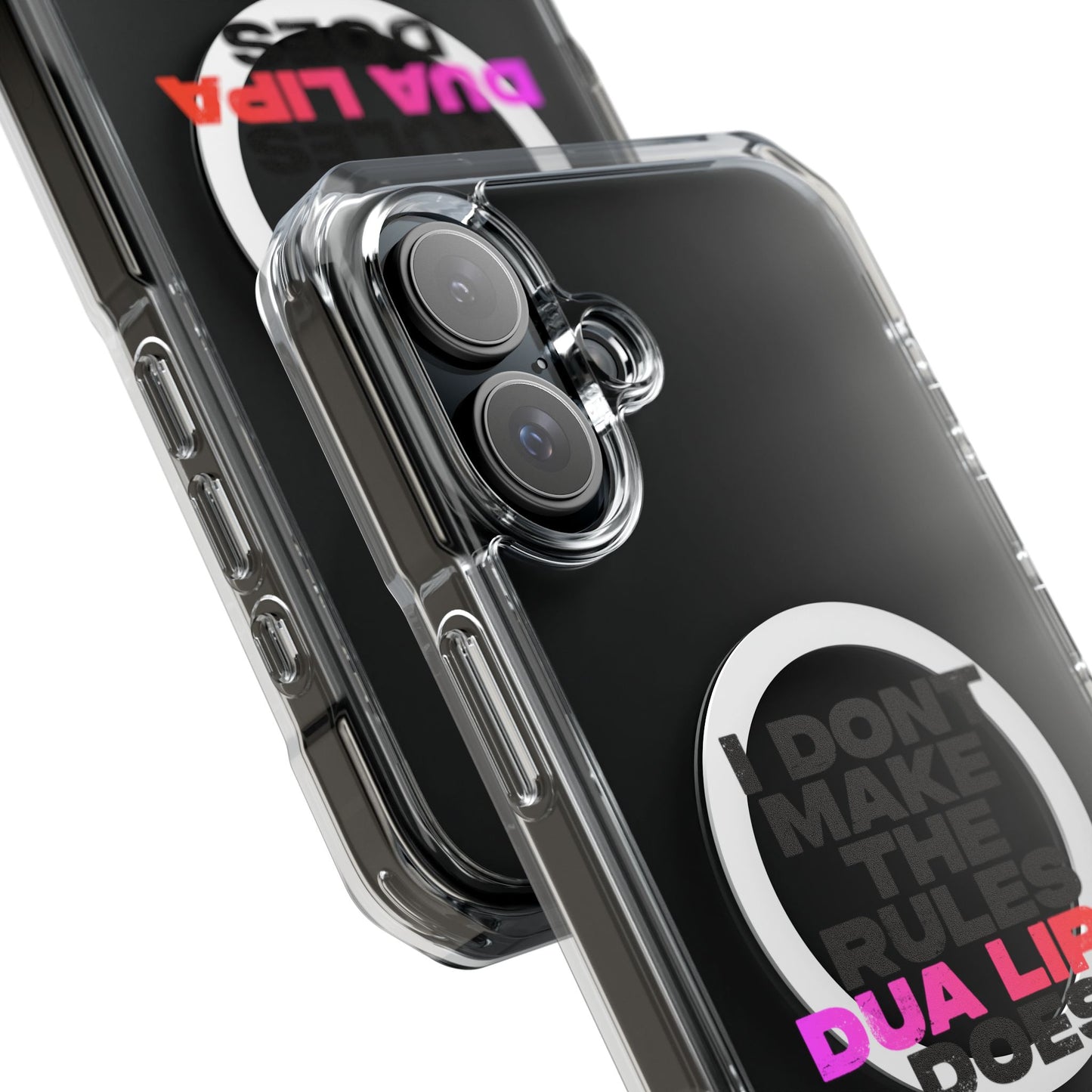 Retro Fade Letter Magnetic Clear Impact case