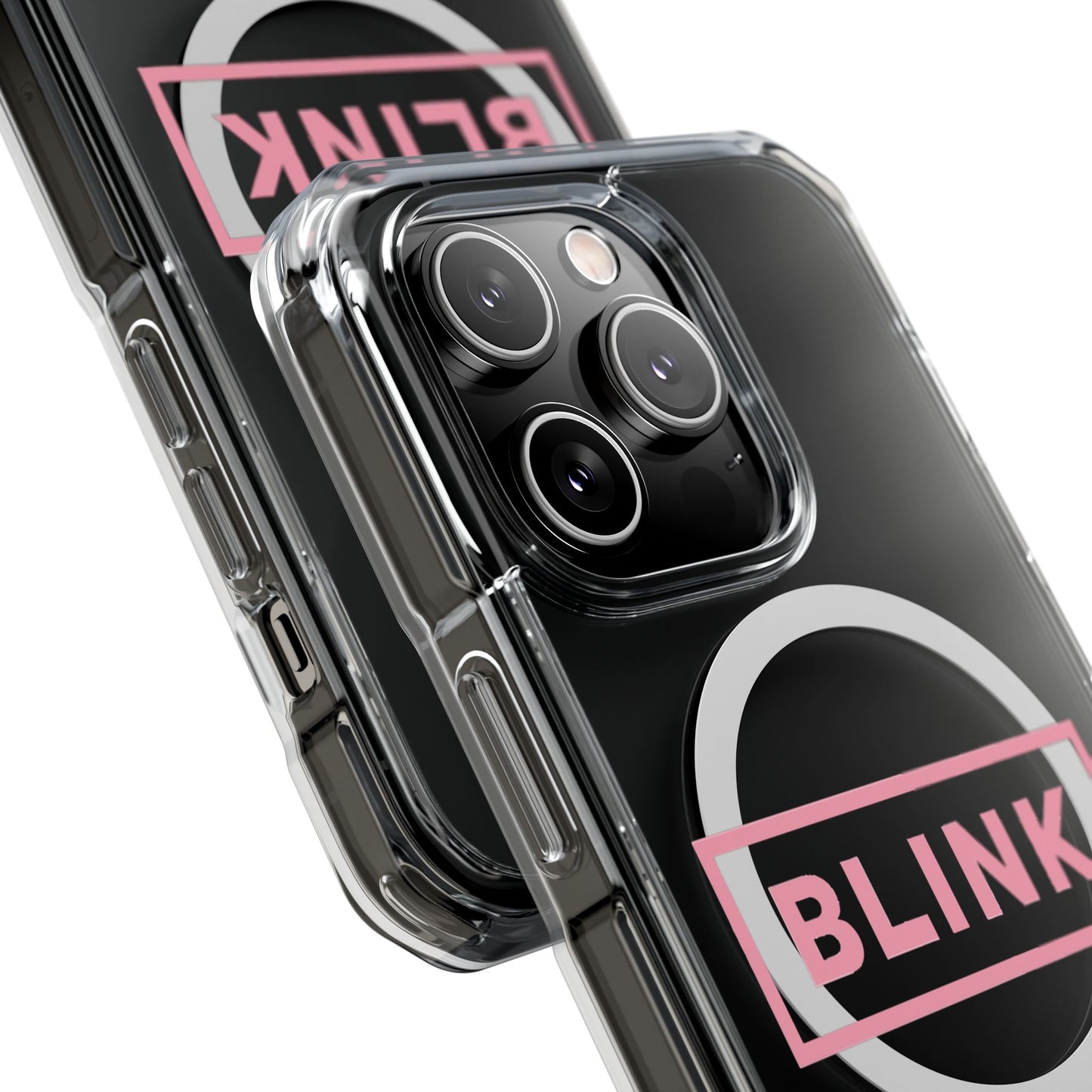 Minimal BLINK Logo - Magnetic Clear Impact Case