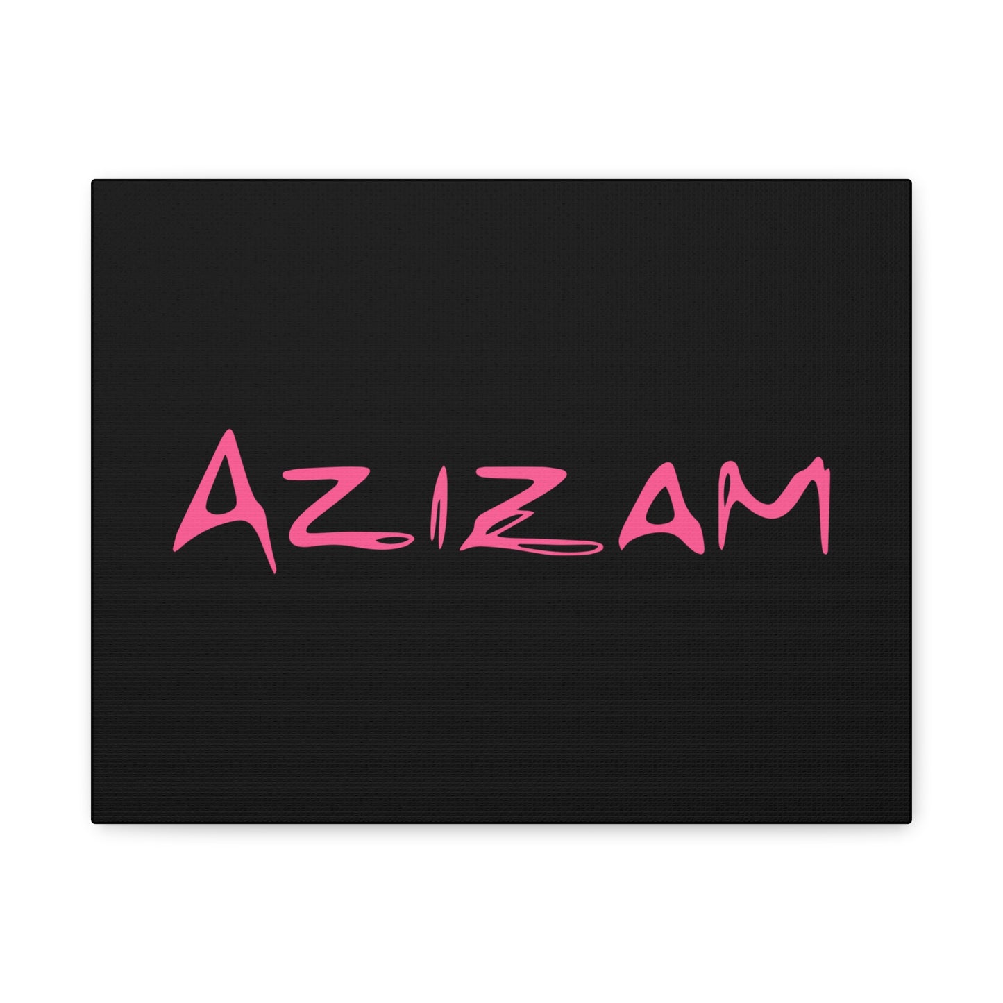 Handwritten Heart Doodle Matte Canvas