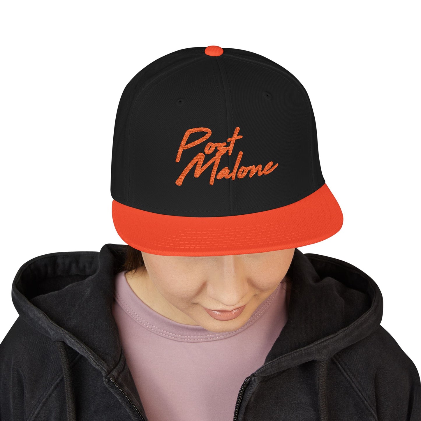 Snapback (Embroidery) – Post Melone Name Design