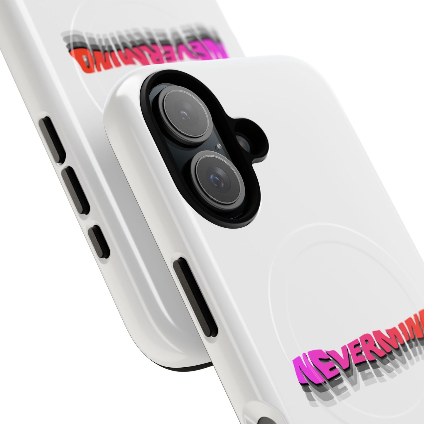 Wavy Groovy Typography Tough Magnetic Case