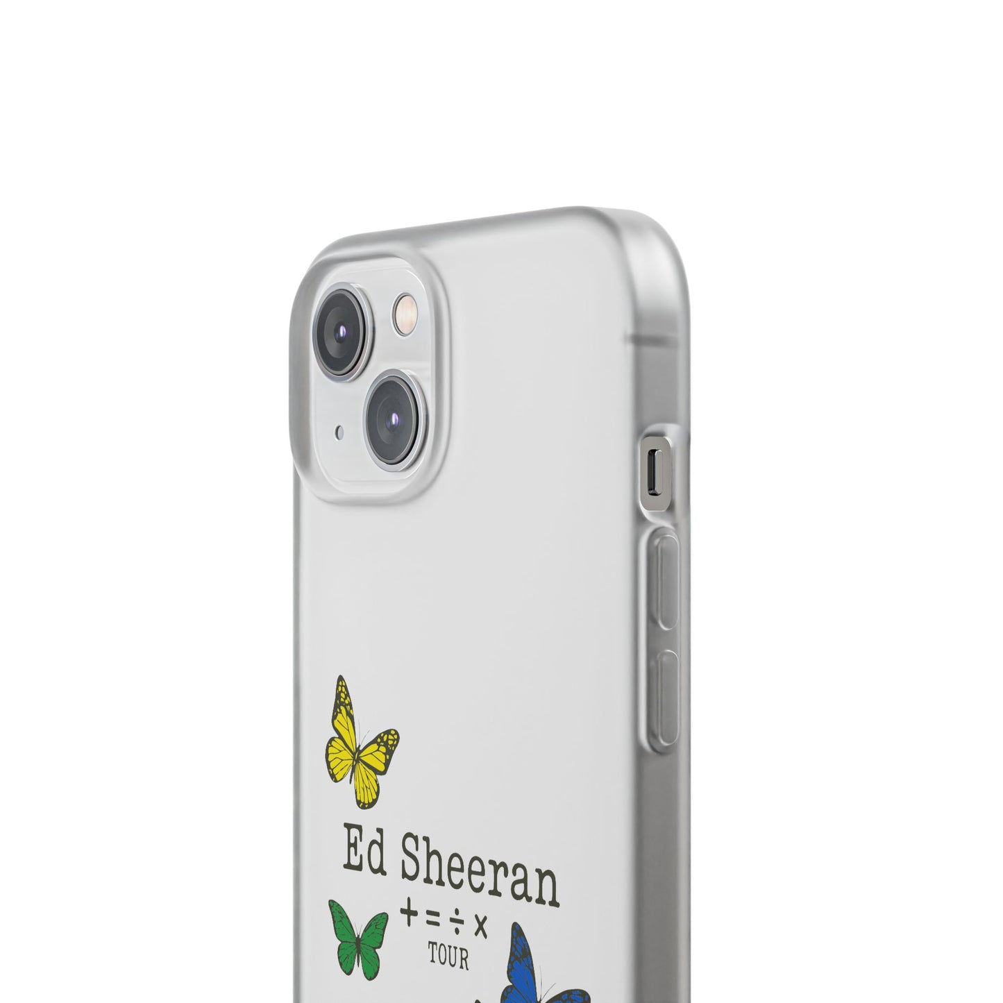 Flexi Case – Ed Sheeran butterfly edition (iPhone X–16 Pro Max)